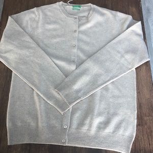 Benetton tan cardigan - brand new with tags